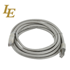 CAT5E UTP gray PVC LSZH patch cord pure CU 0.5-20m