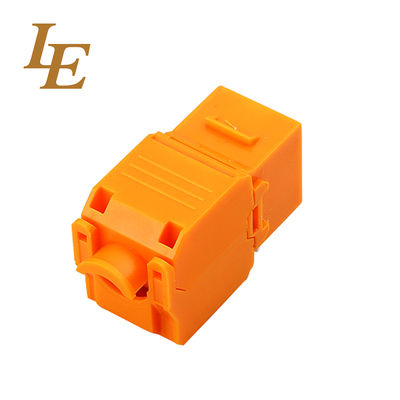 Cat6 UTP Keystone Jack RJ45 Toolless 180° FLUKE Testing Modular Ethernet Jack