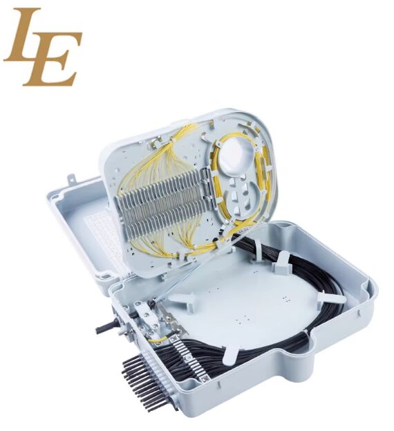 Outdoor FTTH Fiber Distribution Box, 32 Ports Wall Mount ABS Splice Closure for Optical Network