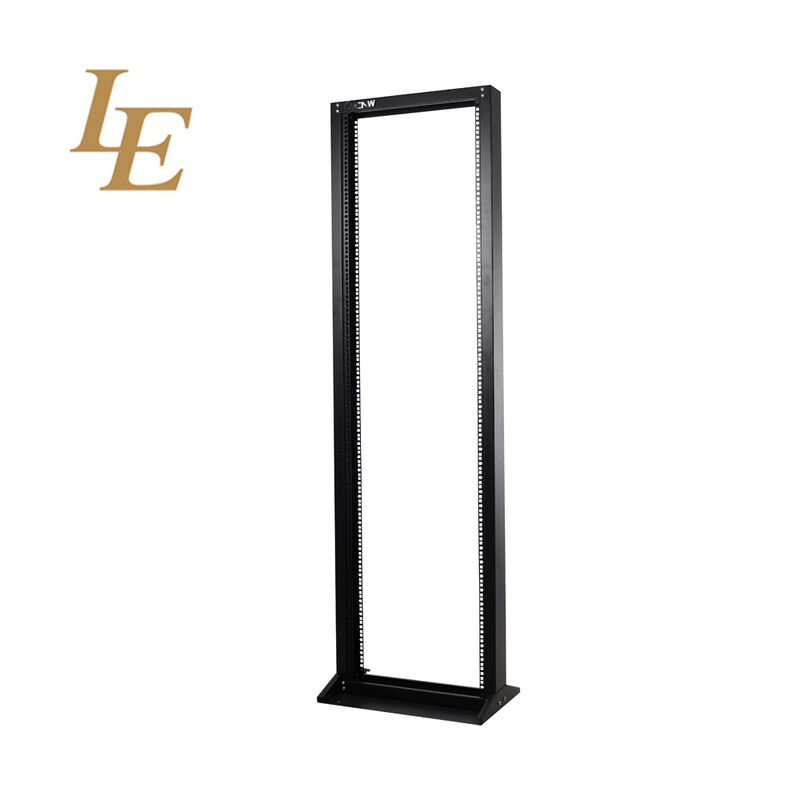 19" 18U 22U 27U 32U 37U 42U 45U 47U 2-post 4 Posts Open Racks Adjustable Depth from 600-1000mm RAL9004 RAL9005 Black Flat Packing