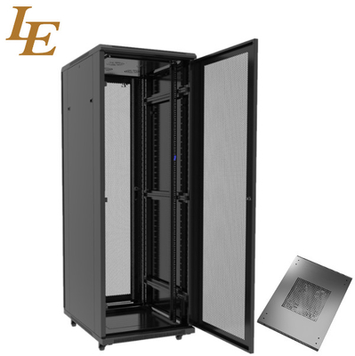 19 pouces 18U SPCC Serveur Rack Cabinet Cabinet réseau avec porte ventilée