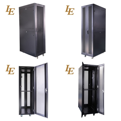 Armoire de serveur réseau de 19 pouces 42U avec porte en maille chargement 1500 KG