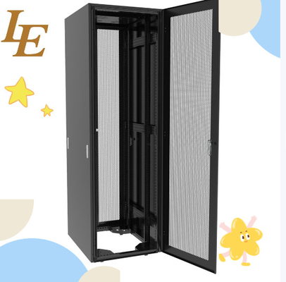 SF OEM 19 Armoire de rangement serveur 18U - 47U Neuf cadre plié avec double porte arrière ouverte