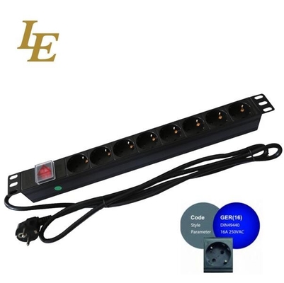 Test infrarouge professionnel de l'unité de distribution de bande d'alimentation de type UE pour l'armoire de rack de serveur