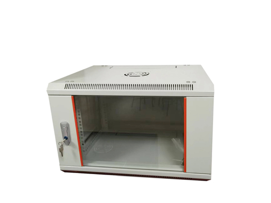 19 pouces RAL7035 Gris RAL9004 Noir 4U 6U 9U 12U Monture murale Armoire métallique petit boîtier