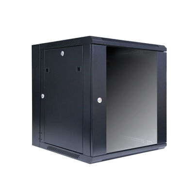 LE 4U Monture murale Serveur Rack Cabinet 19 pouces Réseau Cabinet IEC297-2 SPCC acier laminé à froid section unique cadre soudé IP20