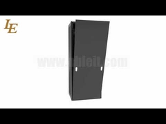 Armoire de rack serveur SF-19 18U - 47U Cadre plié à neuf plis avec double porte arrière ouverte