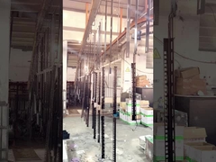 Cabinet réseau à porte en verre pour applications polyvalentes