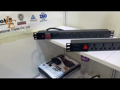 LE SC 42U SPCC Porte en treillis ventilée plancher cabinet debout rangement serveur 1500KG